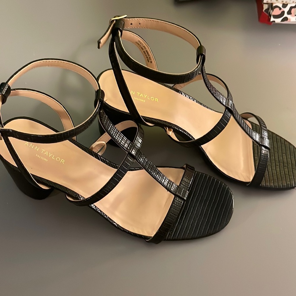 Ann Taylor Sexy strappy heels